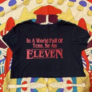 Stranger Things Crop Top